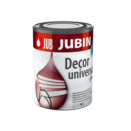 Универсальная эмаль JUBIN DECOR UNIVERSAL Белая 1001 0.65 л