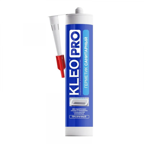 KLEO PRO Герметик санитарный прозрачный 280 мл