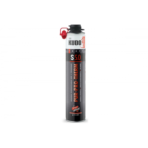 Теплоизоляция напыляемая KUDO PROFF PUR-PRO-THERM S 5.0 1000 мл/900 г