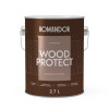 Антисептик лессирующий KOMANDOR WOOD PROTECT под колеровку 2.7 кг