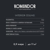 Краска для потолков KOMANDOR INTERIOR CEILING белая 0.9 кг
