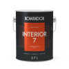 Краска для стен и потолков Komandor INTERIOR 7 база С 2.7 кг