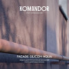 Краска фасадная водоотталкивающая KOMANDOR FACADE SILICON AQUA база А 9 кг