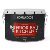 Краска влагостойкая KOMANDOR INTERIOR BATH&KITCHEN 7 база А 9 кг