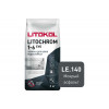 Затирка цементная Litokol Litochrom Evo 1-6 мм LE.140 мокрый асфальт 2 кг