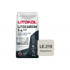 Затирка цементная Litokol Litochrom Evo 1-6 мм LE.210 карамель 2 кг