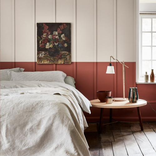 Пробник краски в/э акриловой Little Greene, цвет № 140, TUSCAN RED, 60 мл
