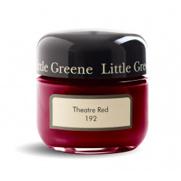 Пробник краски в/э акриловой Little Greene, цвет № 192, THEATRE RED, 60 мл