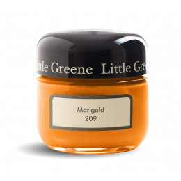 Пробник краски в/э акриловой Little Greene, цвет № 209, MARIGOLD, 60 мл