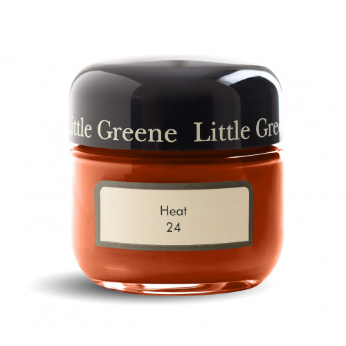 Пробник краски в/э акриловой Little Greene, цвет № 24, HEAT, 60 мл