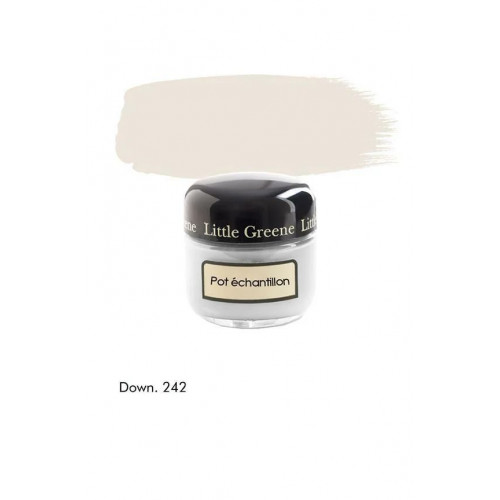 Пробник краски в/э акриловой Little Greene, цвет № 242, DOWN, 60 мл