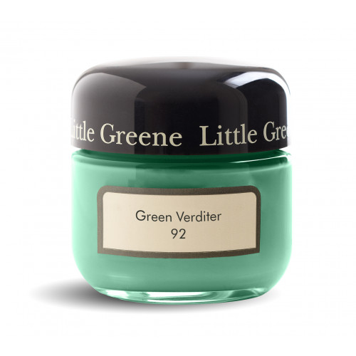 Пробник краски в/э акриловой Little Greene, цвет № 92, GREEN VERDITER, 60 мл