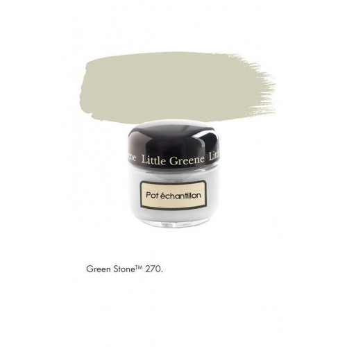 Пробник в/э краски Little Greene, Absolute Matt Emulsion, цвет палитры STONE - №270, Green Stone, 60 мл