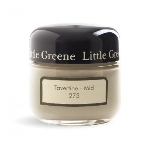 Пробник в/э краски Little Greene, Absolute Matt Emulsion, цвет палитры STONE - №273, Travertine - Mid, 60 мл