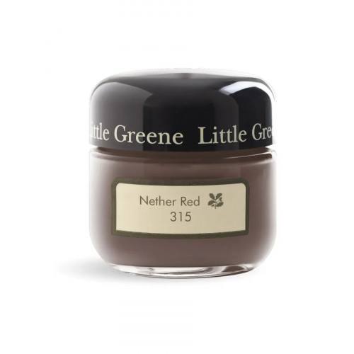 Пробник в/э краски Little Greene, Absolute Matt Emulsion, цвет палитры STONE - №315, Nether Red, 60 мл
