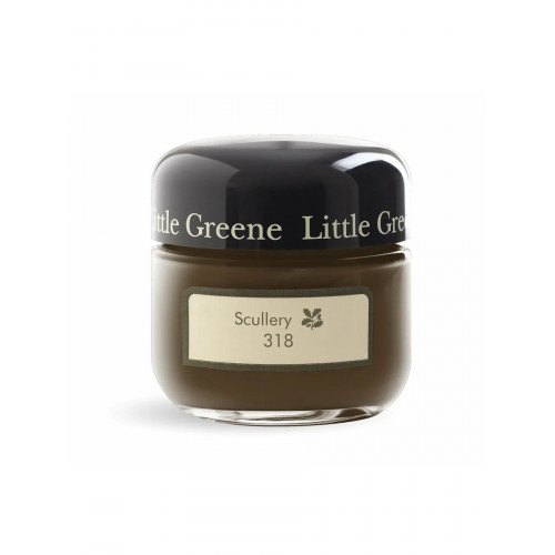 Пробник в/э краски Little Greene, Absolute Matt Emulsion, цвет палитры STONE - №318, Scullery, 60 мл