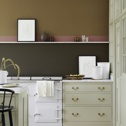 Пробник в/э краски Little Greene, Absolute Matt Emulsion, цвет палитры STONE - №320, Elysian Ground, 60 мл