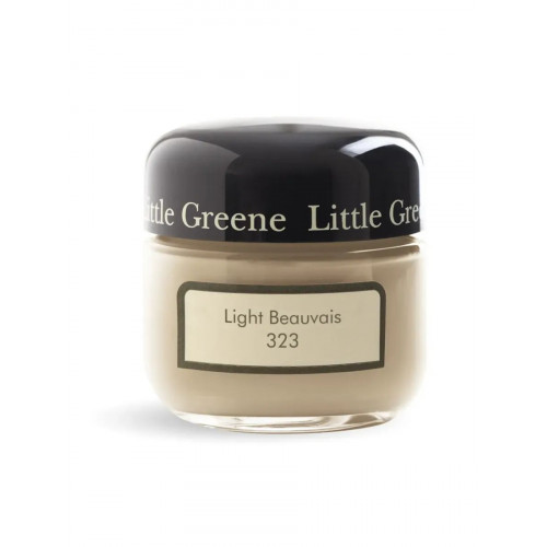 Пробник в/э краски Little Greene, Absolute Matt Emulsion, цвет палитры STONE - №323, Light Beauvais, 60 мл