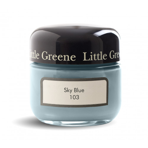 Пробник краски в/э акриловой Little Greene, цвет № 103, SKY BLUE, 60 мл