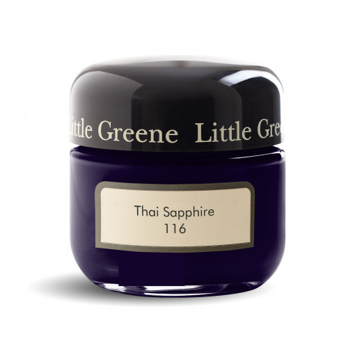 Пробник краски в/э акриловой Little Greene, цвет № 116, THAI SAPPHIRE, 60 мл