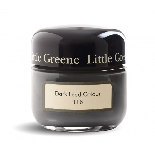 Пробник краски в/э акриловой Little Greene, цвет № 118, DARK LEAD COLOUR, 60 мл