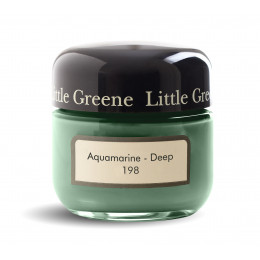 Пробник краски в/э акриловой Little Greene, цвет № 198, AQUAMARINE DEEP, 60 мл
