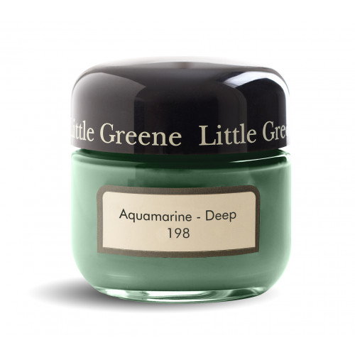 Пробник краски в/э акриловой Little Greene, цвет № 198, AQUAMARINE DEEP, 60 мл