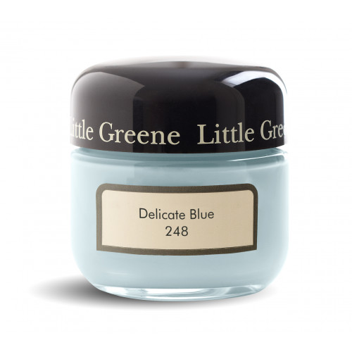 Пробник краски в/э акриловой Little Greene, цвет № 248, DELICATE BLUE, 60 мл