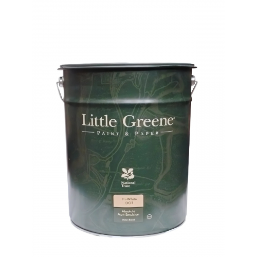 Краска в/э акриловая матовая Absolute Matt Emulsion белая Little Greene база А 10 кг