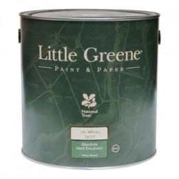 Краска в/э акриловая матовая Absolute Matt Emulsion белая Little Greene база А 2,5 кг