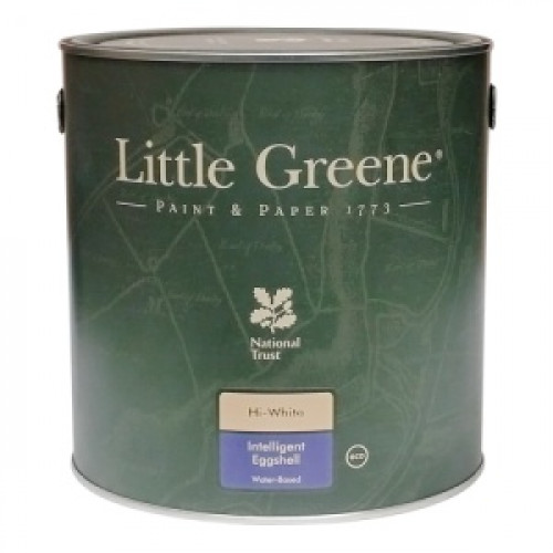 Краска в/э акриловая полуматовая Intelligent Eggshell белая Little Greene база А 1 кг