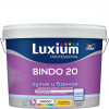 Краска для кухни и ванной Luxium Professional Bindo 20 полуматовая база BW 9 л