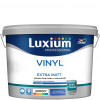 Краска для стен и потолков водно-дисперсионная Luxium Vinyl Extra Matt матовая база BW 9 л