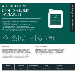 Антисептик для тяжелых условий эксплуатации MasterGood 10 кг
