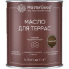 Масло деревозащитное для террас MasterGood палисандр 0.75 л