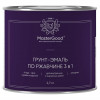 Грунт-эмаль по ржавчине 3 в 1 MasterGood серая 2.7 кг
