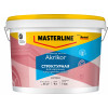 Краска акриловая Masterline Akrikor Структурная база BC 9 л