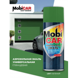 Аэрозольная эмаль универсальная Mobicar 0505-6029 MC RAL 6029 цвет зеленый глянцевый 520 мл