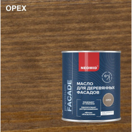 Масло для фасадов Neomid Facade, Орех 0.75 л