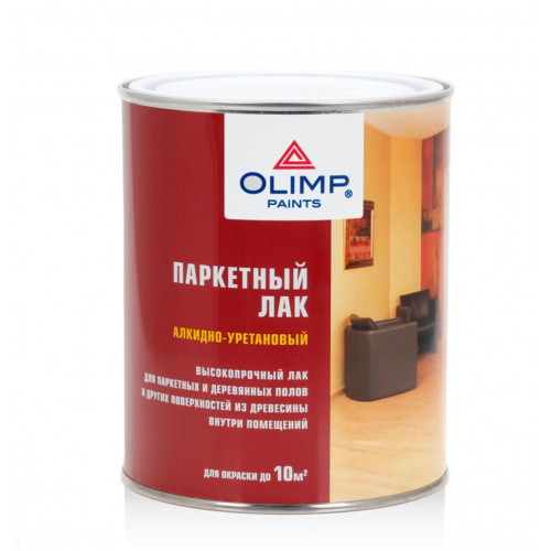 OLIMP Лак паркетный полуматовый 0,9 л