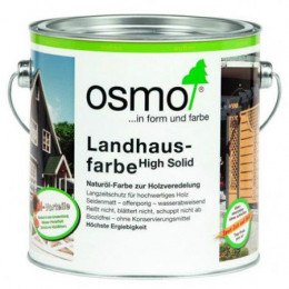 Краска укрывная для дерева Osmo Landhausfarbe цвет 2742 Серый туман 2.5 л