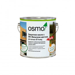 Масло для дерева Osmo UV-Schutz-Ol Farbig цвет 432 Дуб светлый шелковисто-матовое 0.75 л