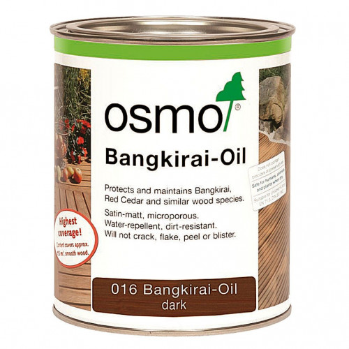 Масло для террас Osmo Terrassen-Ole 016 Бангкирай темное 0.75 л
