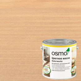 Масло с твердым воском для дерева Osmo Dekorwachs Transparent цвет 3102 Бук дымчатый шелковисто-матовый 2.5 л