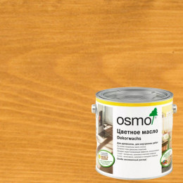 Масло с твердым воском для дерева Osmo Dekorwachs Transparent цвет 3103 Дуб светлый шелковисто-матовый 2.5 л