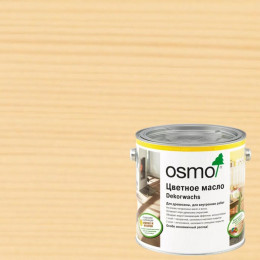 Масло с твердым воском для дерева Osmo Dekorwachs Transparent цвет 3136 Берёза шелковисто-матовый 2.5 л