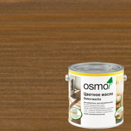 Масло с твердым воском для дерева Osmo Dekorwachs Transparent цвет 3168 Дуб Антик шелковисто-матовый 2.5 л