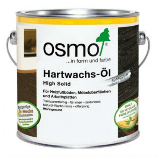 Масло с твердым воском для пола Osmo Hartwachs-Ol Effekt Natural цвет 3041 Натуральный тон шелковисто-матовый 0.22 л