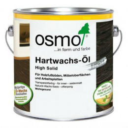 Масло с твердым воском для пола Osmo Hartwachs-Ol Effekt Natural цвет 3041 Натуральный тон шелковисто-матовый 2.5 л