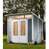 Краска укрывная белая для окон и дверей Osmo Holz-Deckfarbe 2104, 0.125 л
